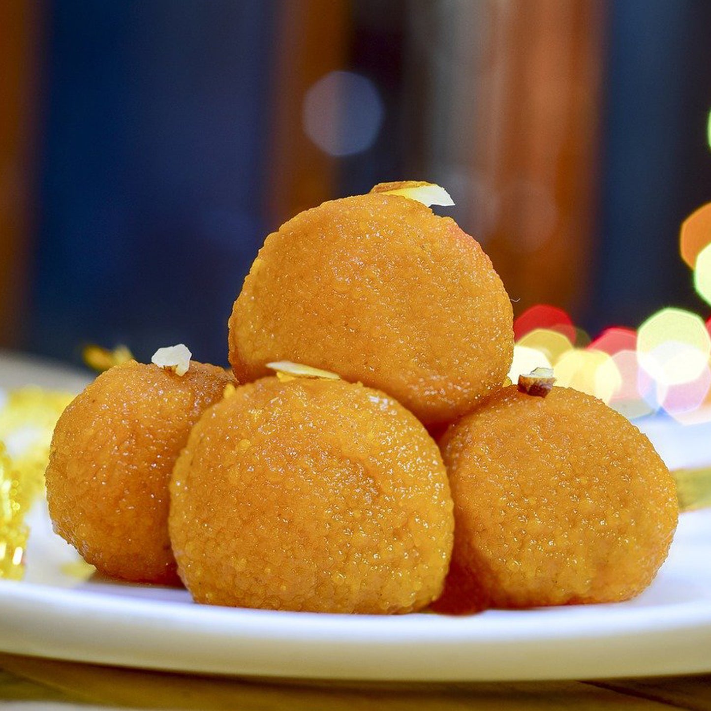 Motichur Ladoo - Bondi Ladoo (Indian Sweets)