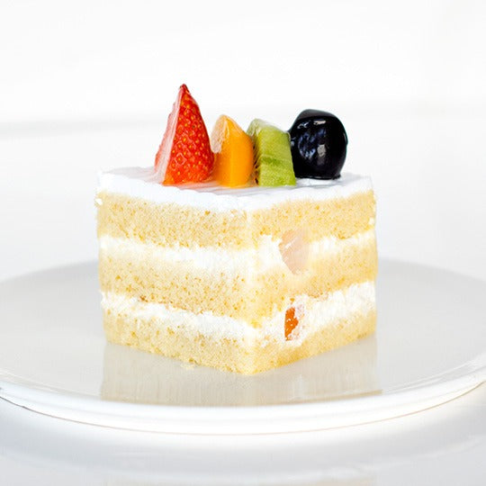 Fresh Fruit Fantasy Cake Slice/Pastry