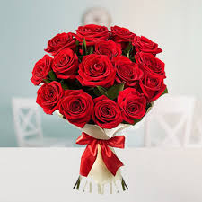 Anniversary Red Roses Bouquet with Beautiful Wrapping