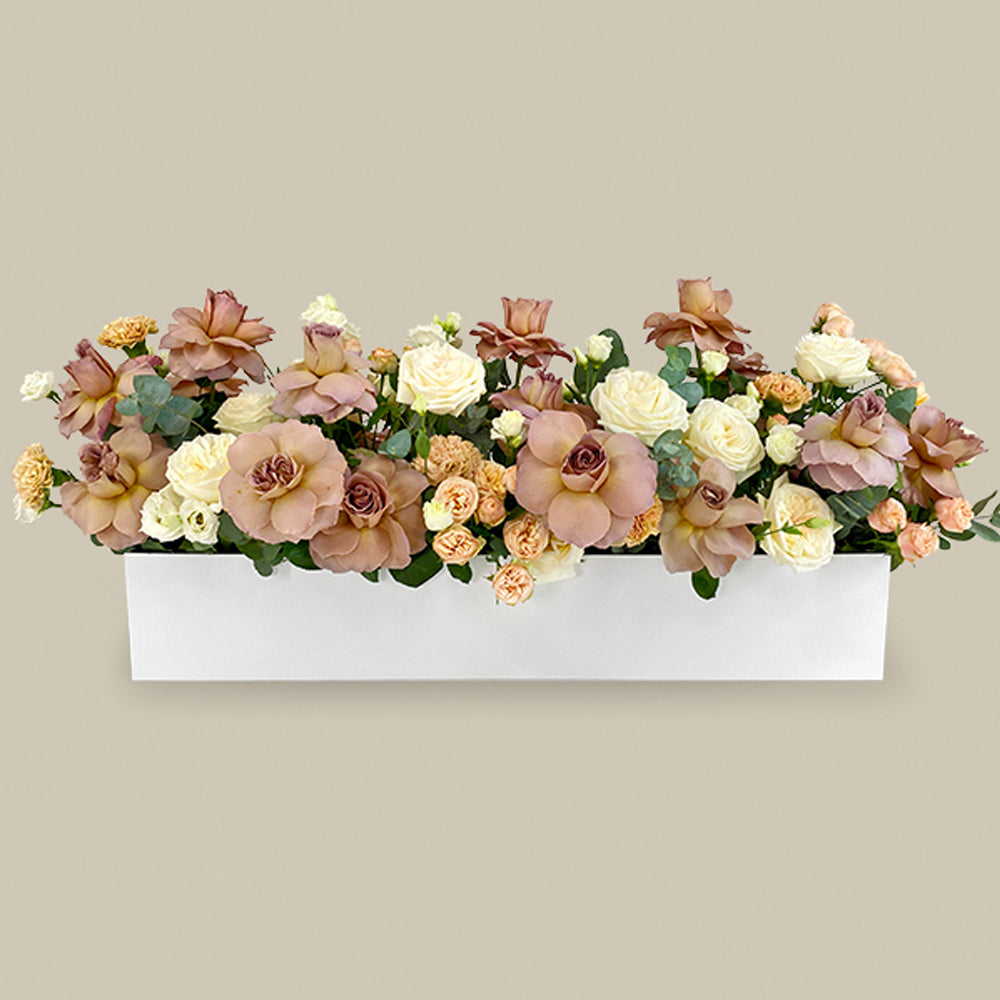 Fresh Flower Box - White Haven Flower Box