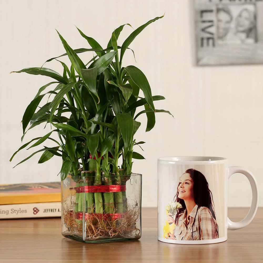 Teacher's Day - 2 Layer Bamboo Personalised White Mug