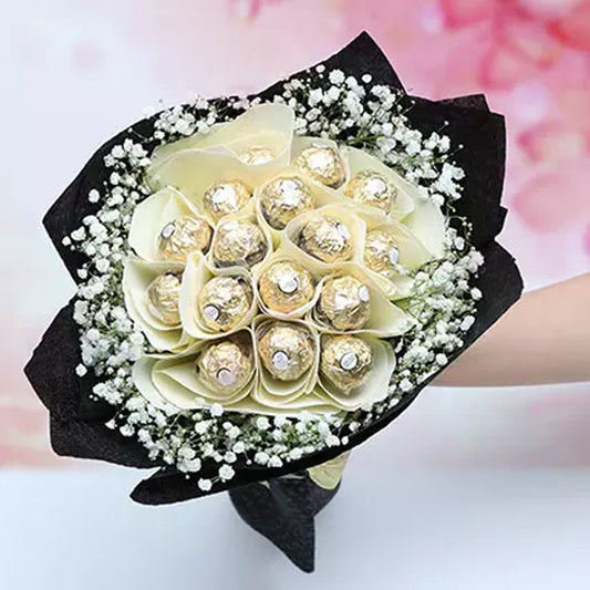 Valentines Rochers Delight Bouquet