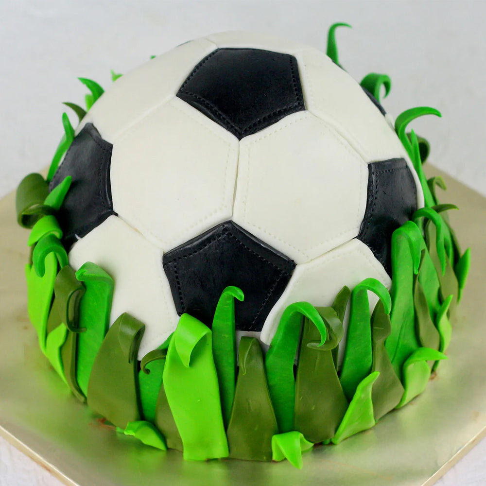 Brother's Day - Football Truffle Fondant Cake- 1 Kg