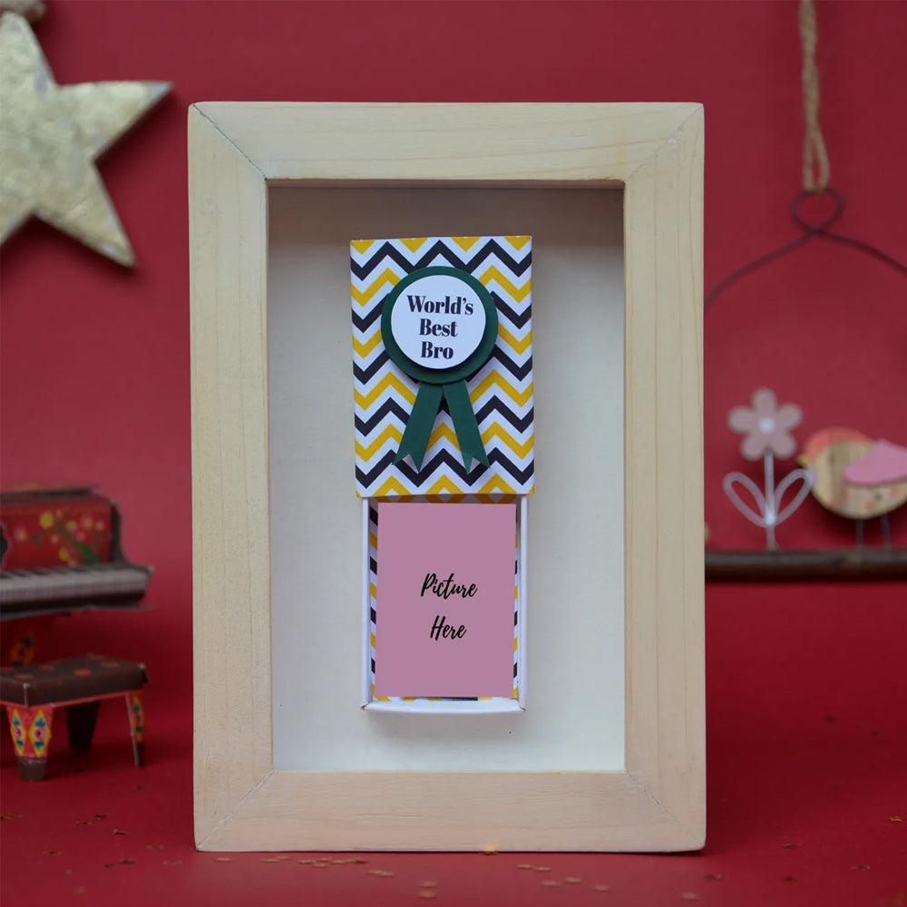 Brother's Day - Personalised Matchbox World's Best Bro Frame