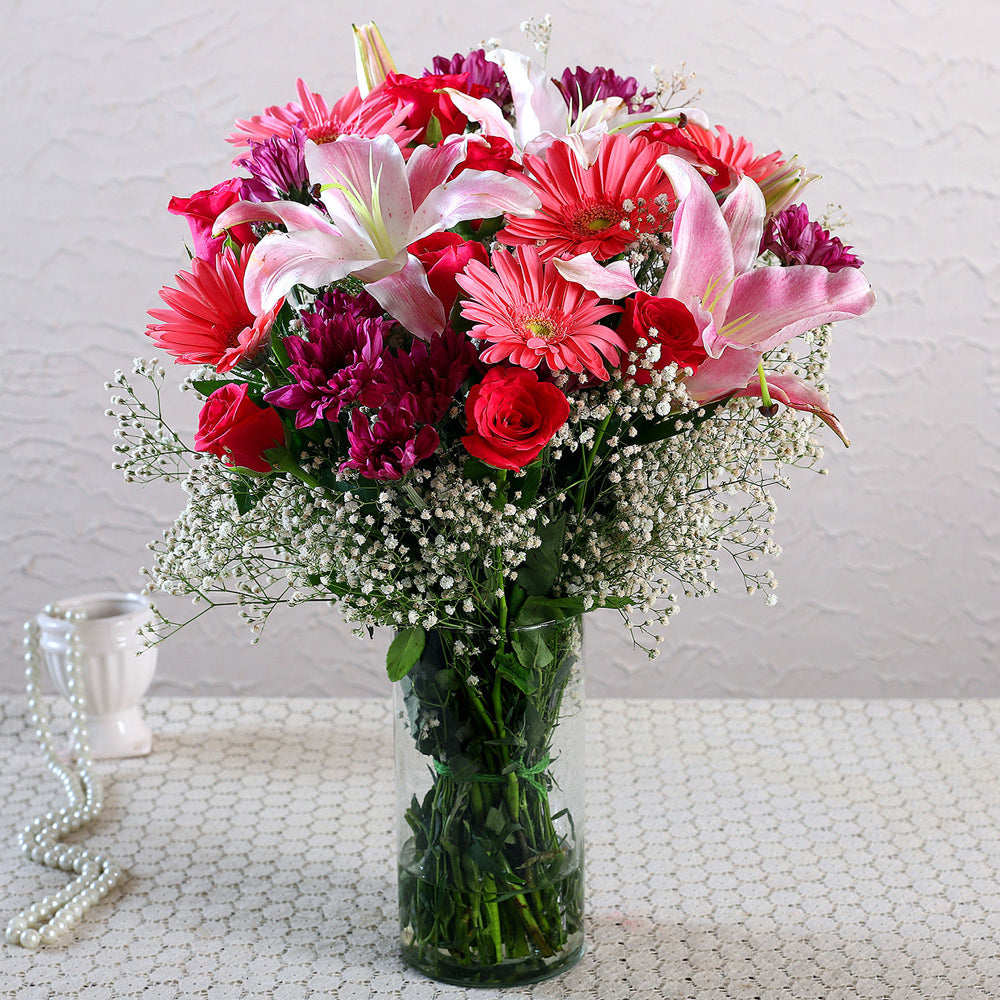 Womens Day Special - Magic Of Love Floral Arrangement