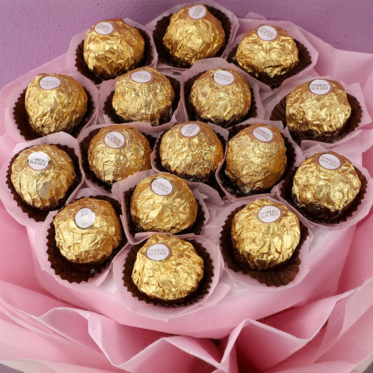 Womens Day Special - 8th March - Luxury Ferrero Rocher Bouquet