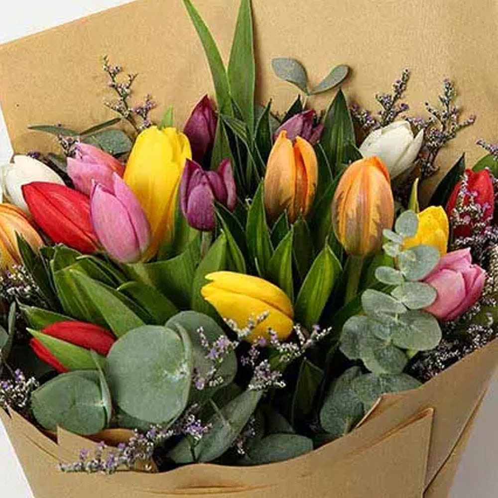Eid Al Adha - Beautiful Tulips Bouquet