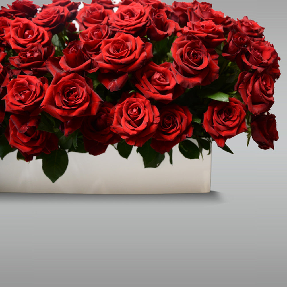 Valentines Special  - We Belong Together Fresh Flower Box