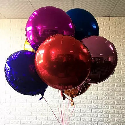 Colourful Foil Balloons